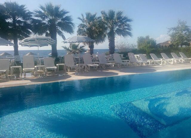 Art Beach Hotel Guzelcamli Bagian luar foto