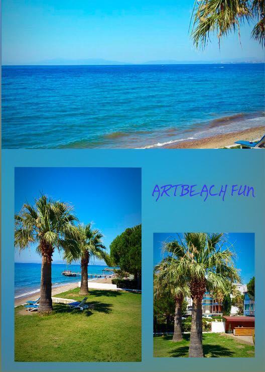 Art Beach Hotel Guzelcamli Bagian luar foto