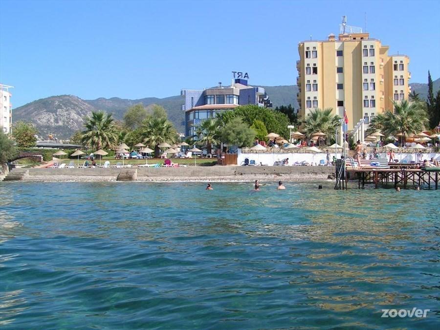 Art Beach Hotel Guzelcamli Bagian luar foto