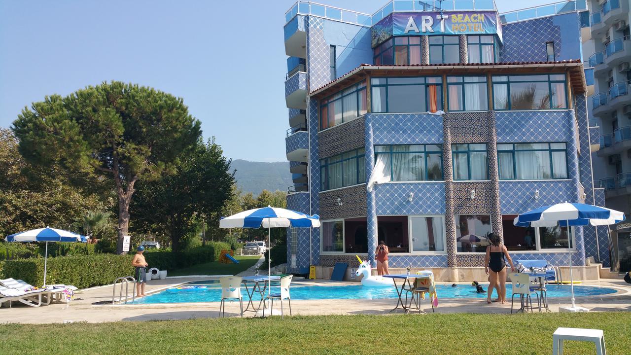 Art Beach Hotel Guzelcamli Bagian luar foto